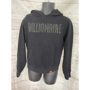 Billionaire Boys Club Men's Hoodie Pullover Black Cotton Blend Size S Small